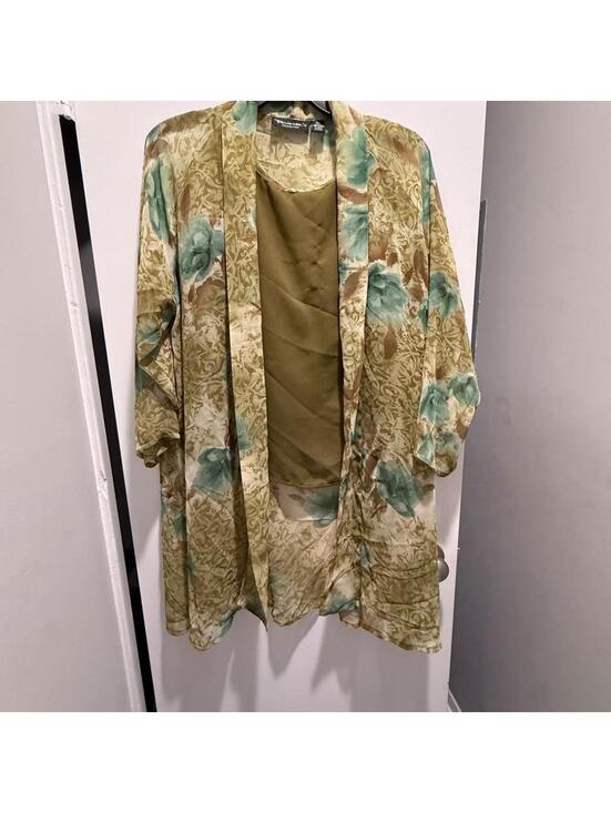 Tops - Unbranded Women's Multi and Green Blous